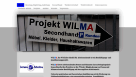 What Wilmawittlich.de website looked like in 2018 (5 years ago)