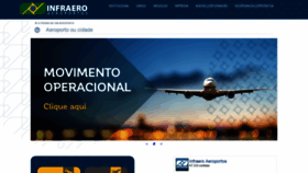 What Wservices.infraero.gov.br website looked like in 2018 (5 years ago)