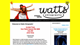 What Wattsdc.com website looked like in 2018 (5 years ago)