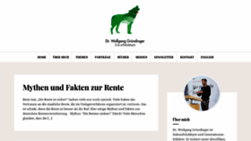 What Wolfgang-gruendinger.de website looked like in 2018 (5 years ago)