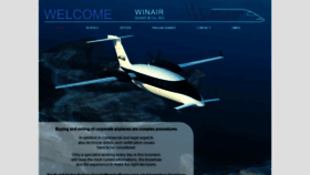 What Winair.eu website looked like in 2018 (5 years ago)