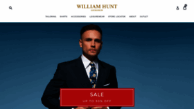 What Williamhunt.co.uk website looked like in 2018 (5 years ago)