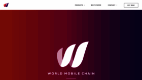 What Worldmobile.io website looked like in 2018 (5 years ago)
