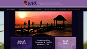 What Wavss.org website looked like in 2018 (5 years ago)