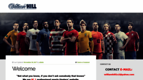 What William-hill1x2.com website looked like in 2018 (5 years ago)