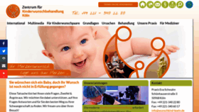 What Wunschkind-koeln.de website looked like in 2018 (5 years ago)