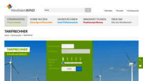 What Westfalenwind-strom.de website looked like in 2018 (5 years ago)