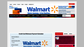 What Walmartcreditcardpayment.blogspot.com website looked like in 2018 (5 years ago)