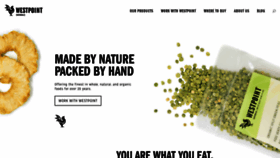 What Westpointnaturals.com website looked like in 2018 (5 years ago)