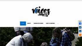 What Wktvvoices.org website looked like in 2018 (5 years ago)