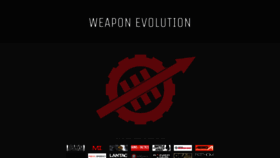 What Weaponevolution.com website looked like in 2018 (5 years ago)