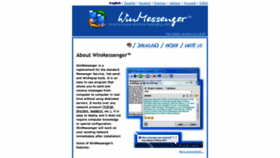 What Winmessenger.com website looked like in 2018 (5 years ago)