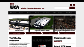 What Wca.com website looked like in 2018 (5 years ago)