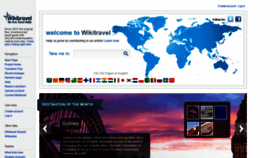 What Wikitravel.org website looked like in 2018 (5 years ago)