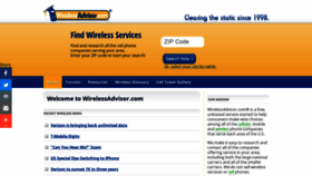 What Wirelessadvisor.com website looked like in 2018 (5 years ago)