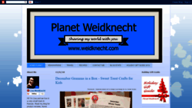 What Weidknecht.com website looked like in 2018 (5 years ago)