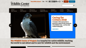 What Wildlifecenter.org website looked like in 2018 (5 years ago)