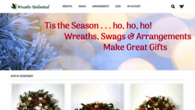 What Wreathsunlimited.com website looked like in 2018 (5 years ago)