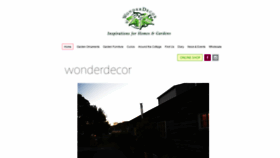 What Wonderdecor.co.jp website looked like in 2018 (5 years ago)