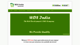 What Wdsindia.com website looked like in 2018 (5 years ago)