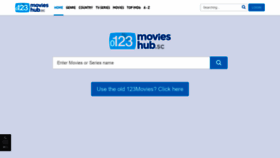 What W.0123movieshub.sc website looked like in 2018 (5 years ago)