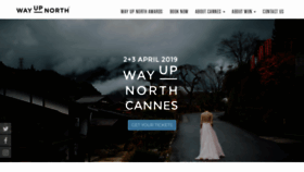 What Wayupnorth.co website looked like in 2018 (5 years ago)