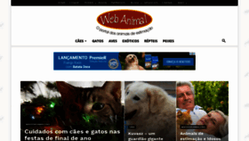 What Webanimal.com.br website looked like in 2018 (5 years ago)