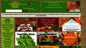 What Whfoods.org website looked like in 2018 (5 years ago)