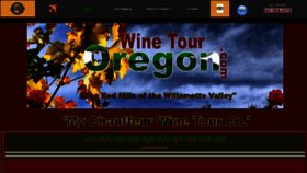 What Winetouroregon.com website looked like in 2018 (5 years ago)