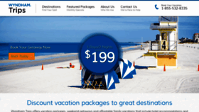What Wyndhamtrips.com website looked like in 2018 (5 years ago)