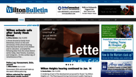What Wiltonbulletin.com website looked like in 2018 (5 years ago)