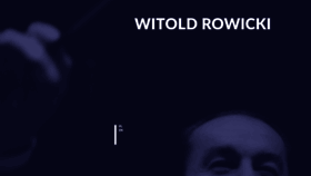 What Witoldrowicki.com website looked like in 2018 (5 years ago)