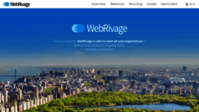 What Webrivage.com website looked like in 2018 (5 years ago)