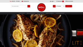 What Woll.de website looked like in 2018 (5 years ago)