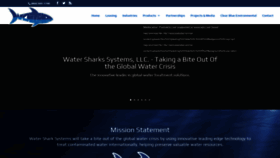 What Watersharks.com website looked like in 2018 (5 years ago)