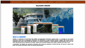 What Webgis.gov.sc website looked like in 2018 (6 years ago)