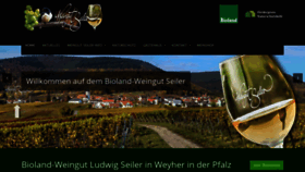 What Weingut-seiler.de website looked like in 2018 (5 years ago)