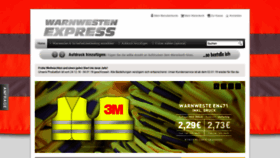 What Warnwesten-express.de website looked like in 2018 (5 years ago)