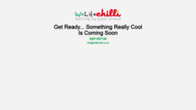 What Welikechilli.co.uk website looked like in 2018 (5 years ago)