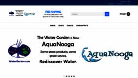 What Watergarden.org website looked like in 2018 (5 years ago)