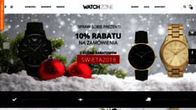 What Watchzone.pl website looked like in 2018 (5 years ago)