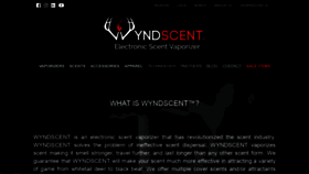 What Wyndscent.com website looked like in 2019 (5 years ago)