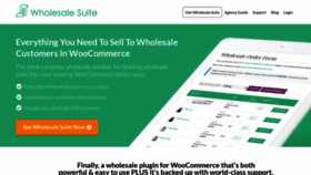 What Wholesalesuiteplugin.com website looked like in 2019 (5 years ago)