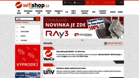 What Wifi-shop.cz website looked like in 2019 (5 years ago)