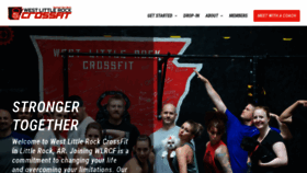 What Westlittlerockcrossfit.com website looked like in 2019 (5 years ago)