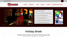 What Westwoodschools.net website looked like in 2019 (6 years ago)