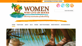 What Womenwholiveonrocks.com website looked like in 2019 (5 years ago)