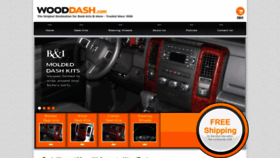What Wooddash.com website looked like in 2019 (5 years ago)