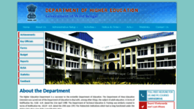 What Wbhed.gov.in website looked like in 2019 (5 years ago)