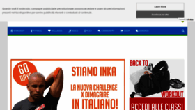 What Workout-italia.it website looked like in 2019 (5 years ago)